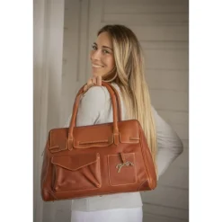 Sac Maëlys Grand Modèle - Cognac