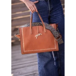 Sac Naily Romane - Cognac