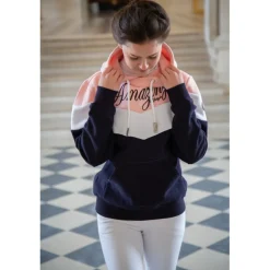 Sweat Artémis - Marine & Rose