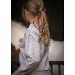 Sweat Cassou Eden by Pénélope Gris Chiné - Enfant