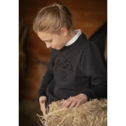 Sweat Clotilde Noir - Enfant