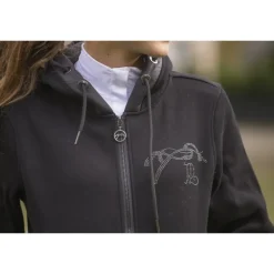 Sweat Fluore Noir - Enfant