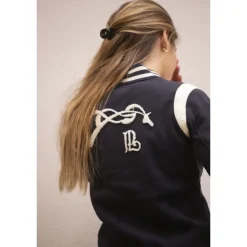 Sweat University - Marine & Ecru