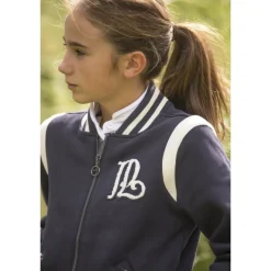 Sweat University Marine & Ecru - Enfant