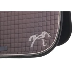 Tapis de selle américain - Gris
