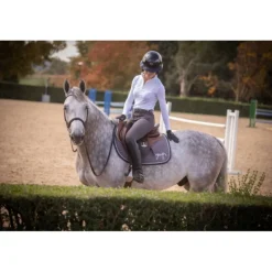 Tapis de selle américain - Gris
