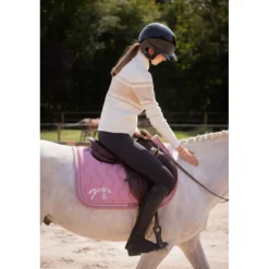 Tapis de selle Diamant - Lilas