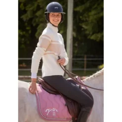 Tapis de selle Diamant - Lilas