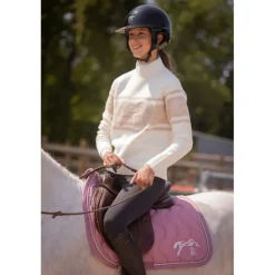 Tapis de selle Diamant - Lilas