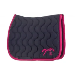 Tapis de selle Eden by Pénélope Diamant - Marine & Fuchsia