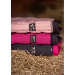 Tapis de selle Eden by Pénélope Diamant - Marine & Fuchsia