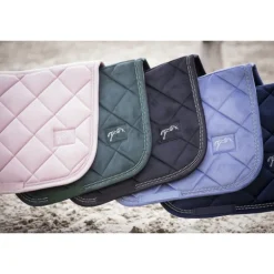 Tapis de selle Eden by Pénélope New Strass - Bleu Gris