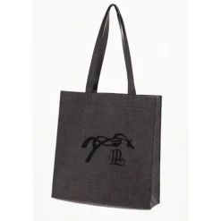 Tote-bag Feutre - Gris & Noir