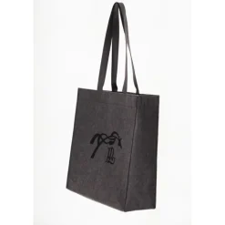 Tote-bag Feutre - Gris & Noir