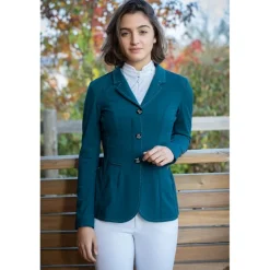 Veste de concours Paris Soft Air - Bleu canard