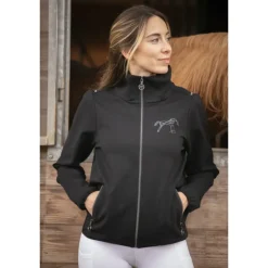 Veste Tweeny Strass - Noir